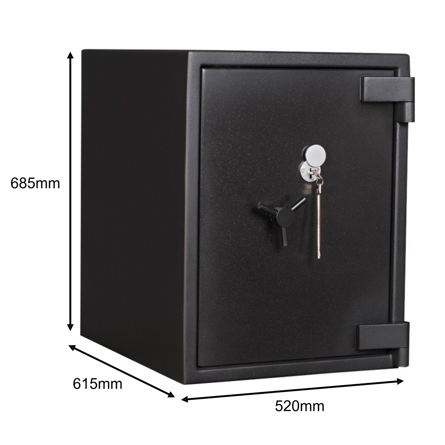 De Raat DRS Defender Grade 1 (Size 2) Keylocking Safe