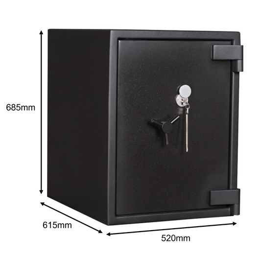 De Raat DRS Defender Grade 1 (Size 2) Keylocking Safe