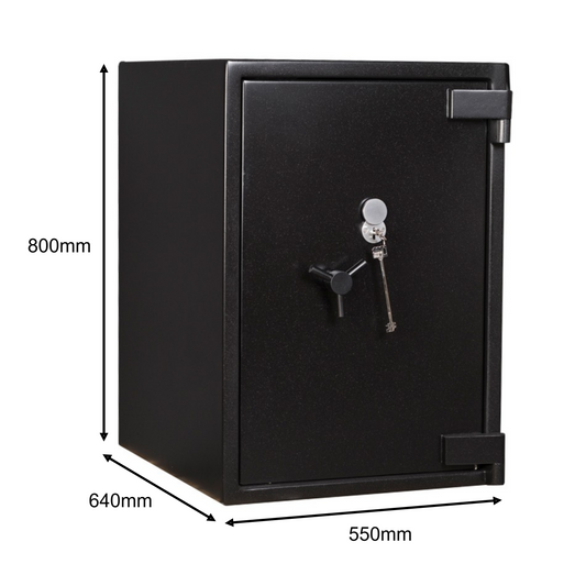 De Raat DRS Defender Grade 1 (Size 3) Keylocking Safe