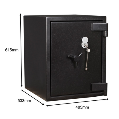 De Raat DRS Defender Grade 3 (Size 1) Keylocking Safe