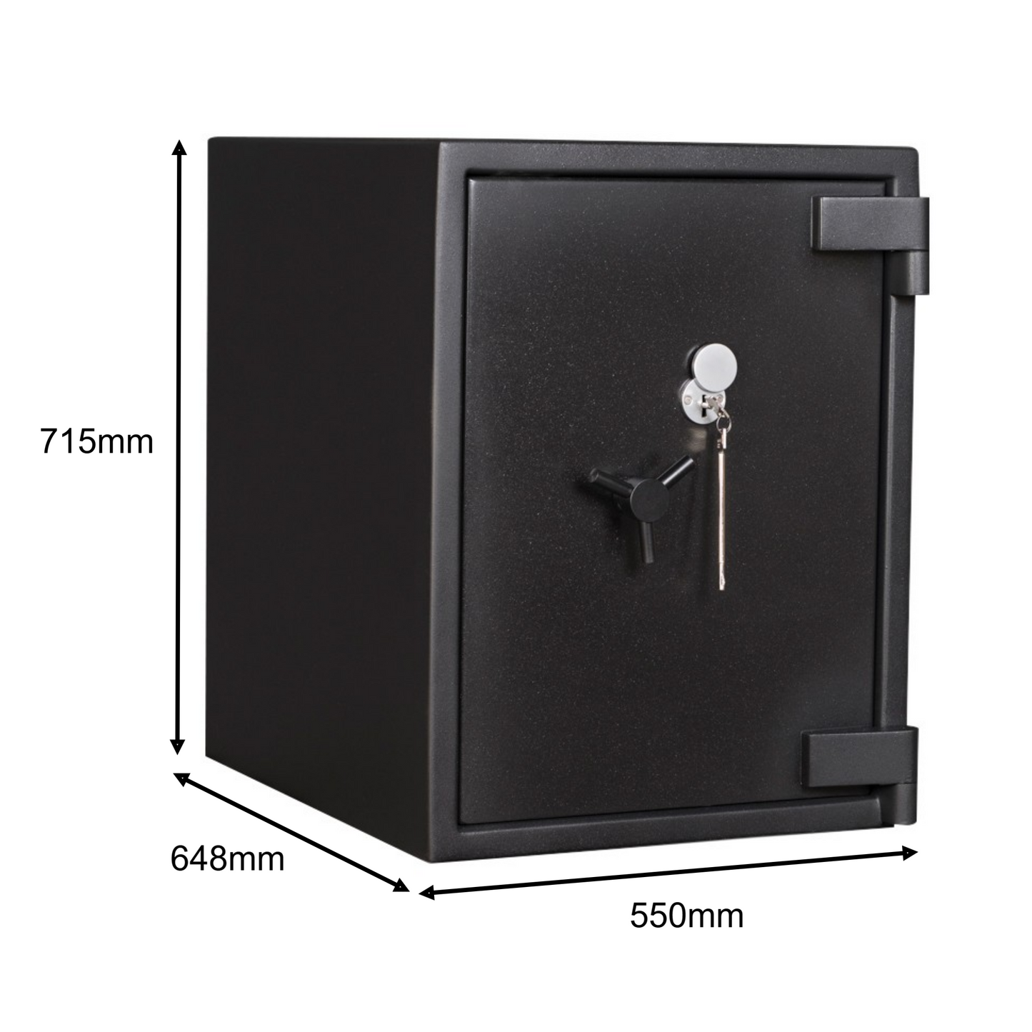 De Raat DRS Defender Grade 3 (Size 2) Keylocking Safe