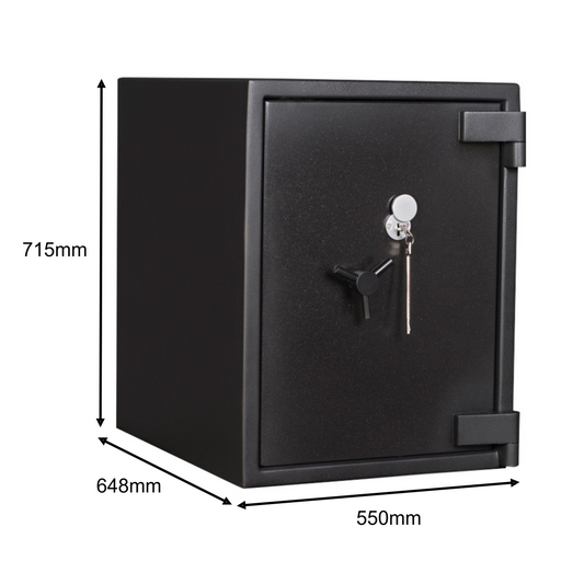 De Raat DRS Defender Grade 3 (Size 2) Keylocking Safe