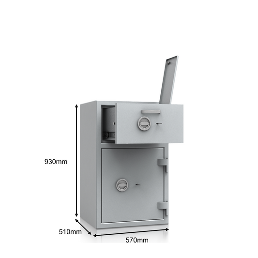 De Raat DRS Prisma Deposit Grade 1 (Size 1) Keylocking Safe