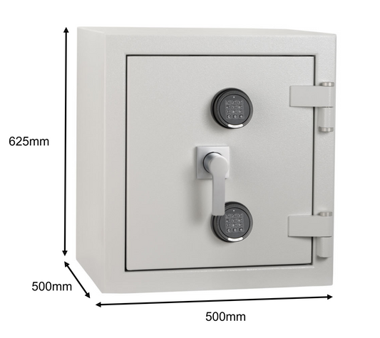 De Raat DRS Prisma Grade 4 (Size 0) Dual Digital Safe