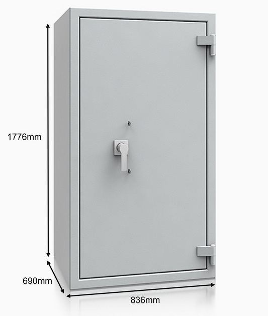 De Raat DRS Prisma Grade 4 (Size 10) Dual Digital & Keylocking Safe
