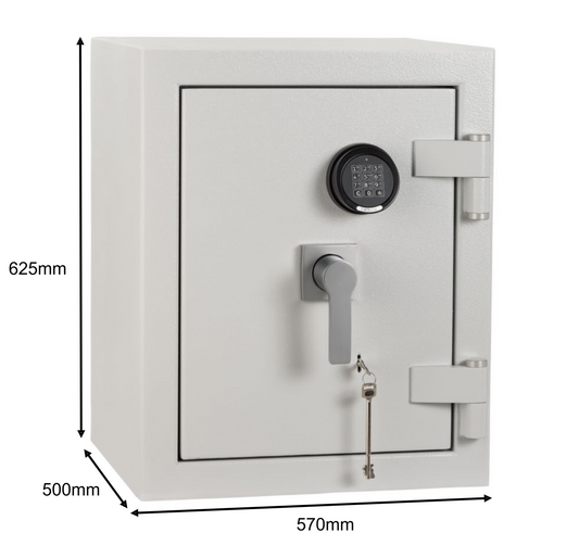De Raat DRS Prisma Grade 4 (Size 1) Dual Digital & Keylocking Safe