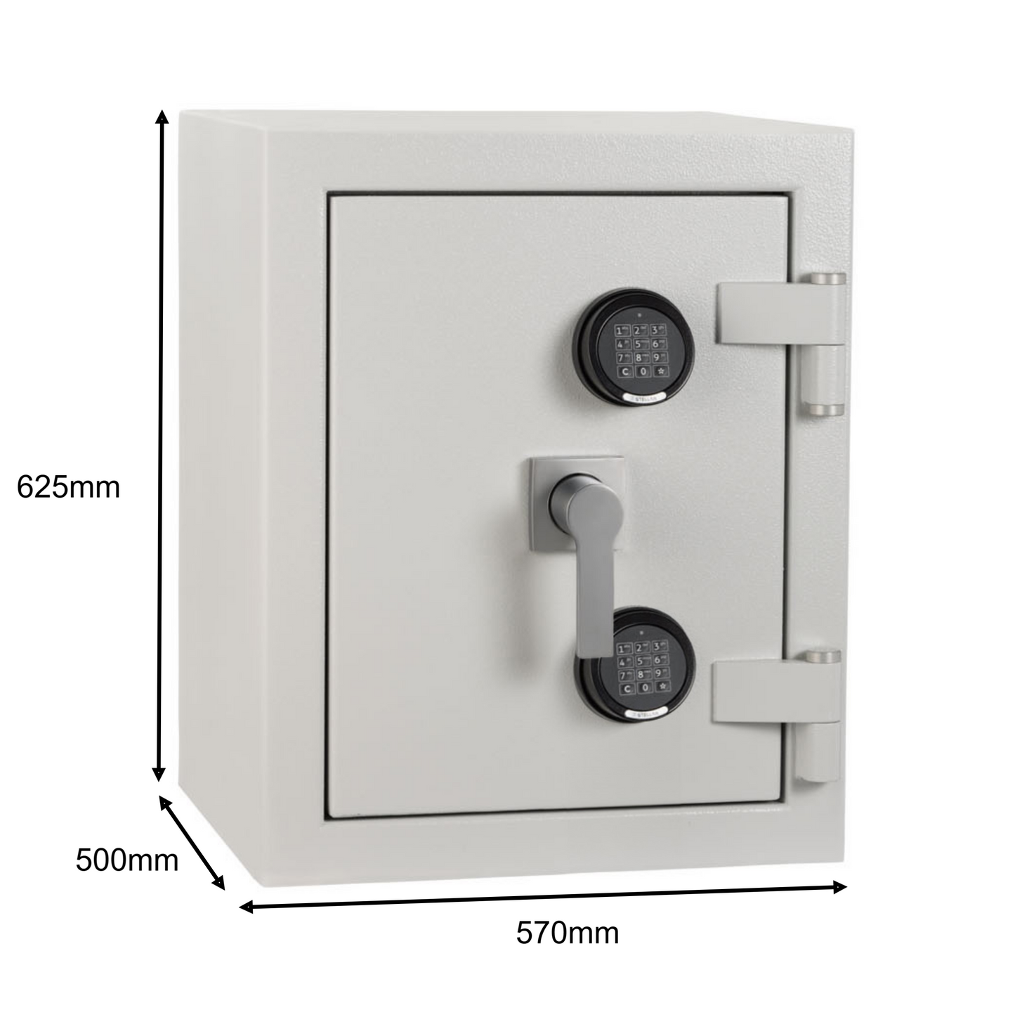 De Raat DRS Prisma Grade 4 (Size 1) Dual Digital Safe
