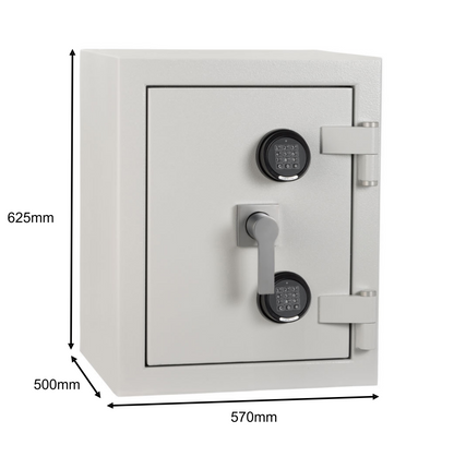 De Raat DRS Prisma Grade 4 (Size 1) Dual Digital Safe