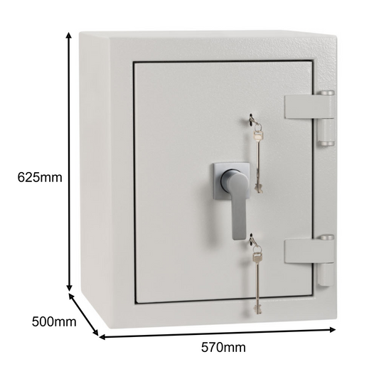 De Raat DRS Prisma Grade 4 (Size 1) Dual Keylocking Safe