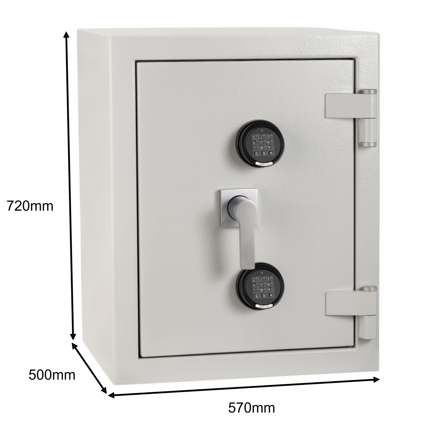 De Raat DRS Prisma Grade 4 (Size 2) Dual Digital Safe