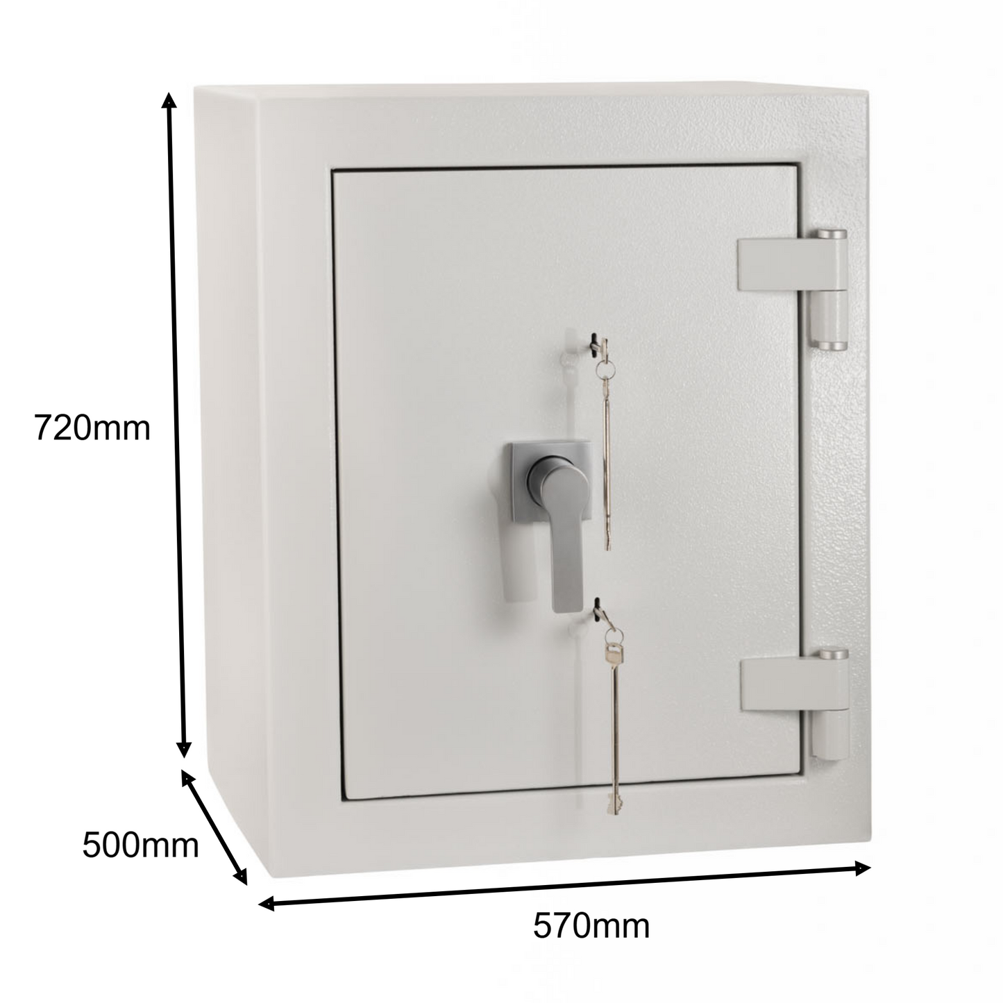 De Raat DRS Prisma Grade 4 (Size 2) Dual Keylocking Safe