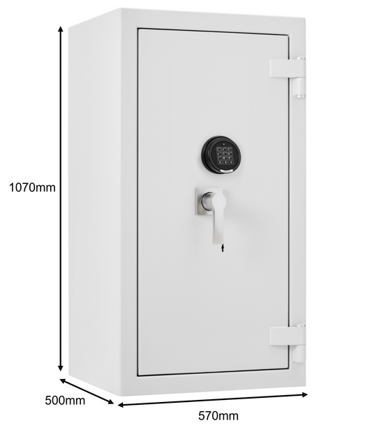 De Raat DRS Prisma Grade 4 (Size 4) Dual Digital & Keylocking Safe