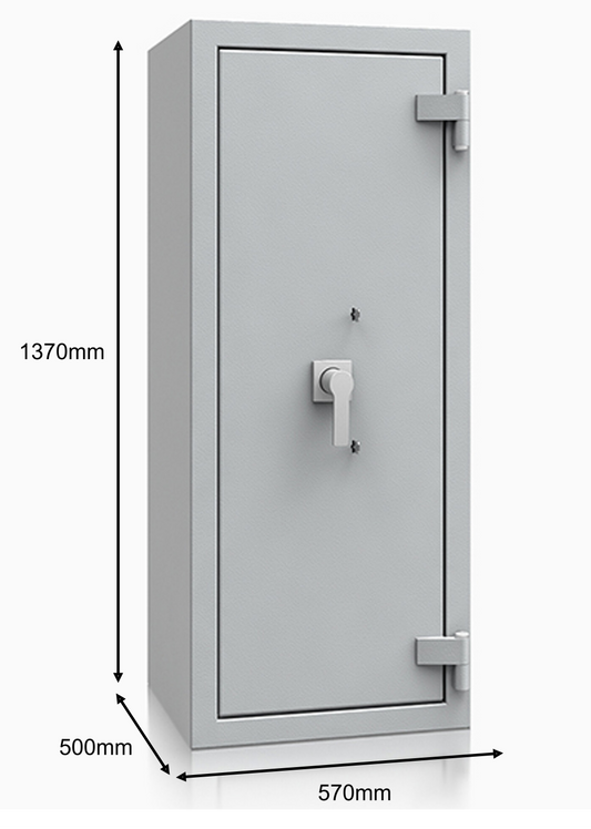 De Raat DRS Prisma Grade 4 (Size 6) Dual Digital & Keylocking Safe
