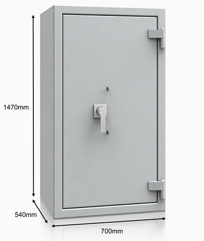 De Raat DRS Prisma Grade 4 (Size 7) Dual Digital & Keylocking Safe