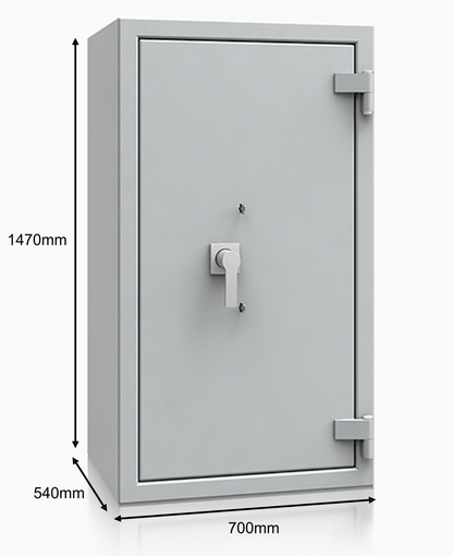 De Raat DRS Prisma Grade 4 (Size 7) Dual Digital Safe