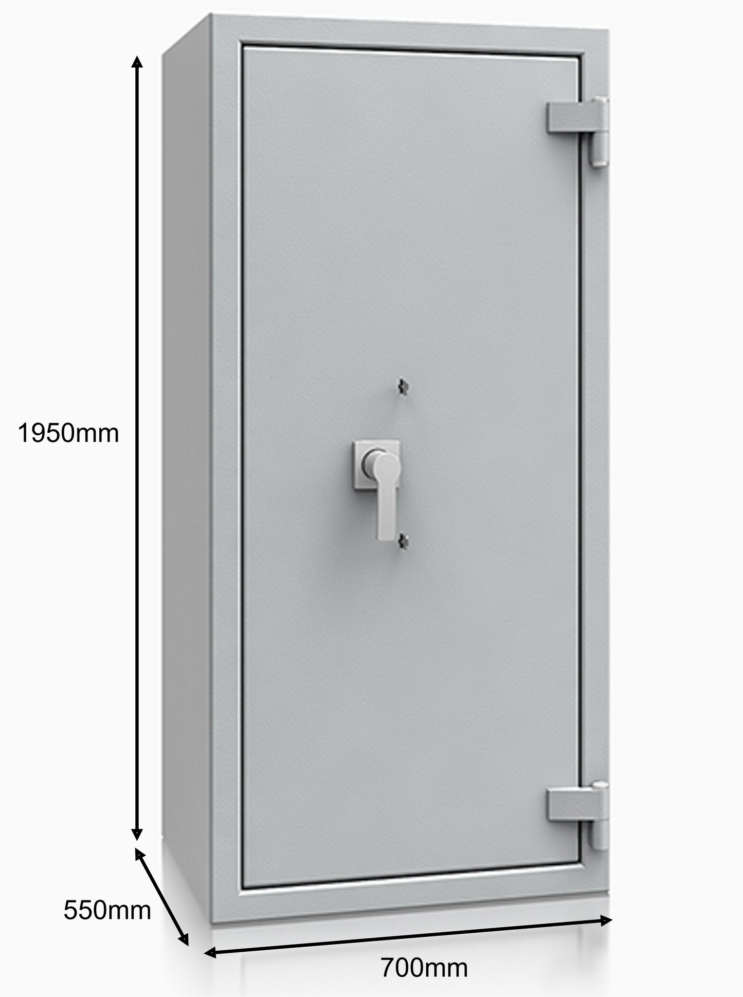 De Raat DRS Prisma Grade 4 (Size 8) Dual Digital & Keylocking Safe