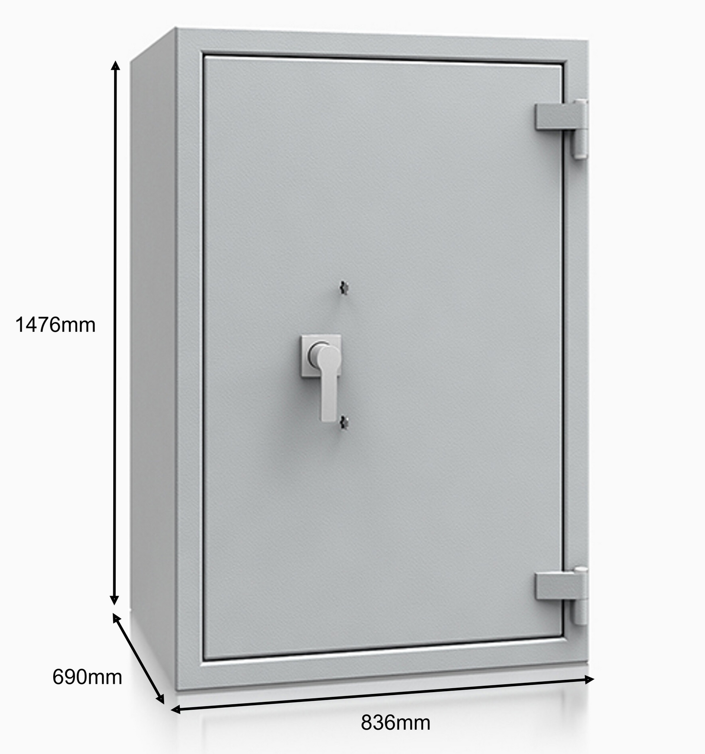De Raat DRS Prisma Grade 4 (Size 9) Dual Digital & Keylocking Safe
