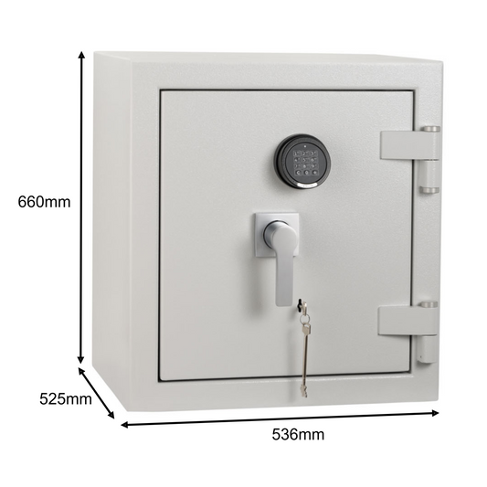 De Raat DRS Prisma Grade 5 (Size 0) Dual Digital & Keylocking Safe