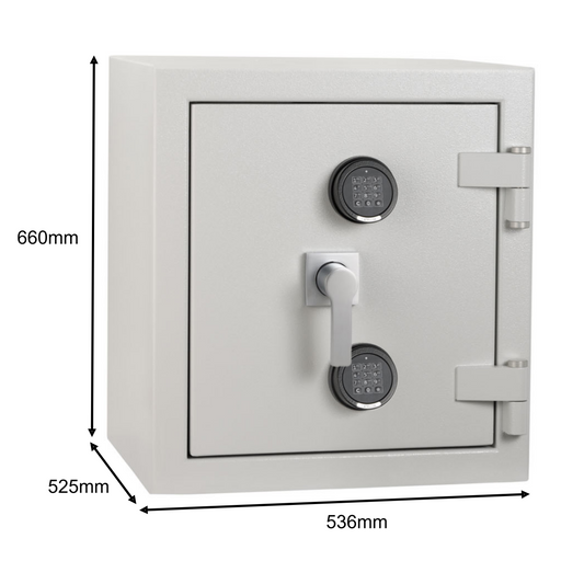 De Raat DRS Prisma Grade 5 (Size 0) Dual Digital Safe