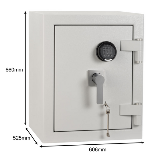 De Raat DRS Prisma Grade 5 (Size 1) Dual Digital & Keylocking Safe