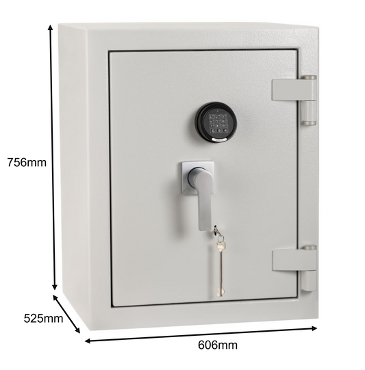 De Raat DRS Prisma Grade 5 (Size 2) Dual Digital & Keylocking Safe
