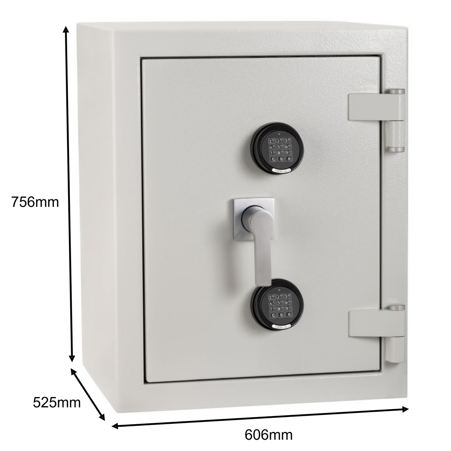De Raat DRS Prisma Grade 5 (Size 2) Dual Digital Safe