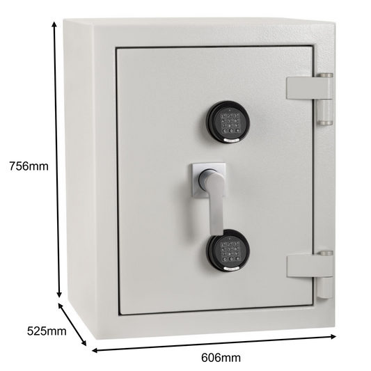 De Raat DRS Prisma Grade 5 (Size 2) Dual Digital Safe