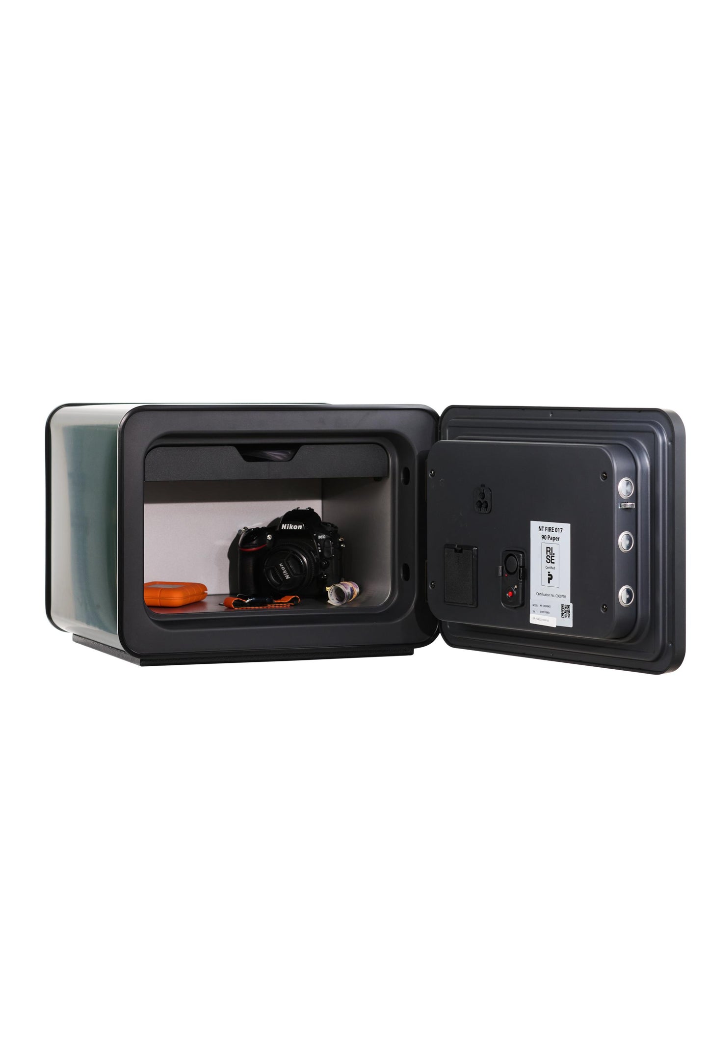 De Raat MC-20PR (Green) Fire Resistant Finger Print Digital Safe