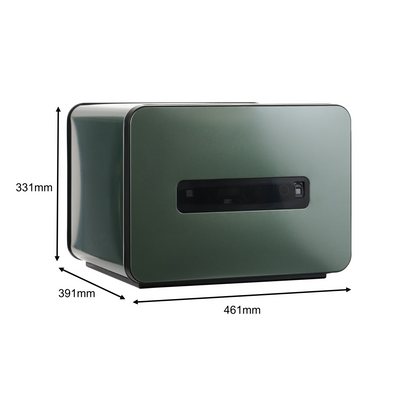 De Raat MC-20PR (Green) Fire Resistant Finger Print Digital Safe
