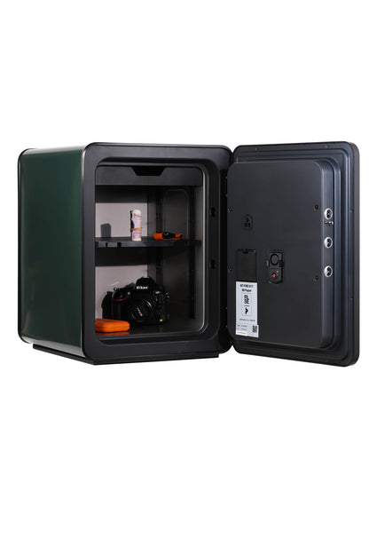 De Raat MC-40PR (Green) Fire Resistant Finger Print Digital Safe