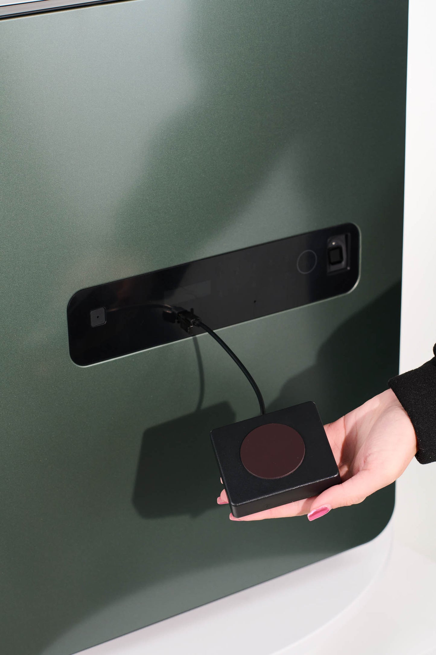 De Raat MC-40PR (Green) Fire Resistant Finger Print Digital Safe