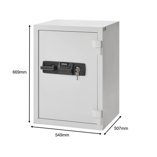 De Raat Protector ES-065 Fire Resistant Digital & Keylocking Safe