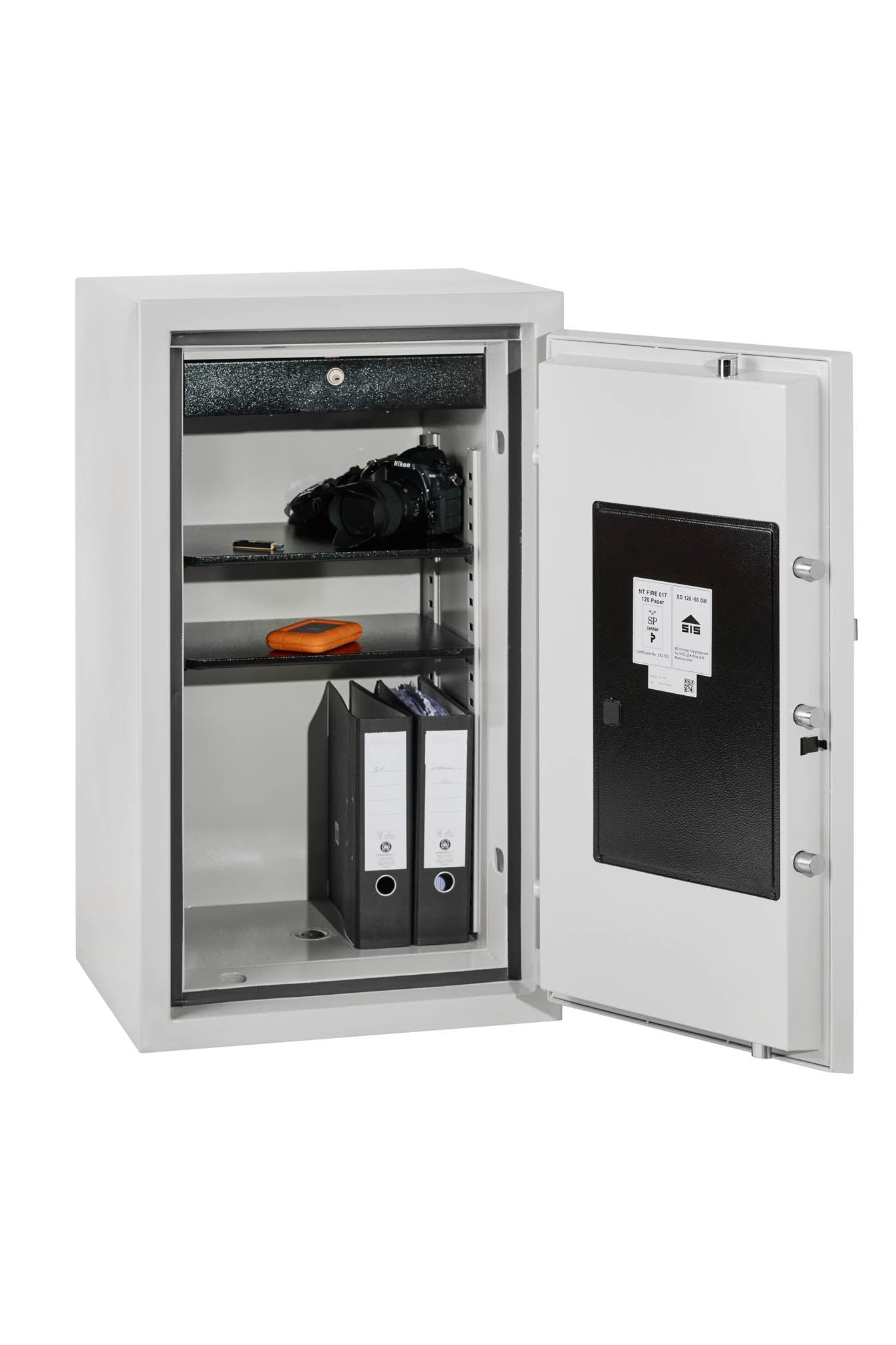 De Raat Protector ES-100 Fire Resistant Digital & Keylocking Safe