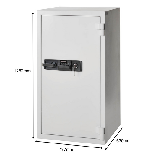 De Raat Protector ES-200 Fire Resistant Digital & Keylocking Safe