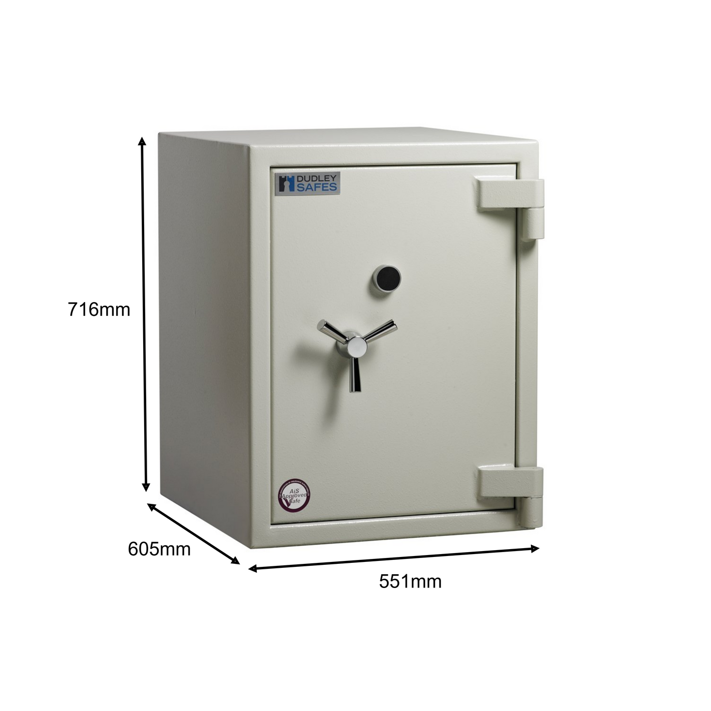 Dudley Europa Grade 3 Size 3 Keylocking Safe