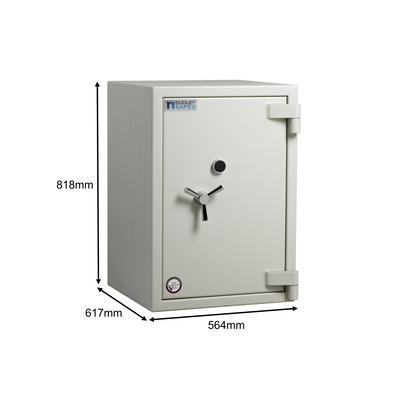 Dudley Europa Grade 3 Size 4 Keylocking Safe