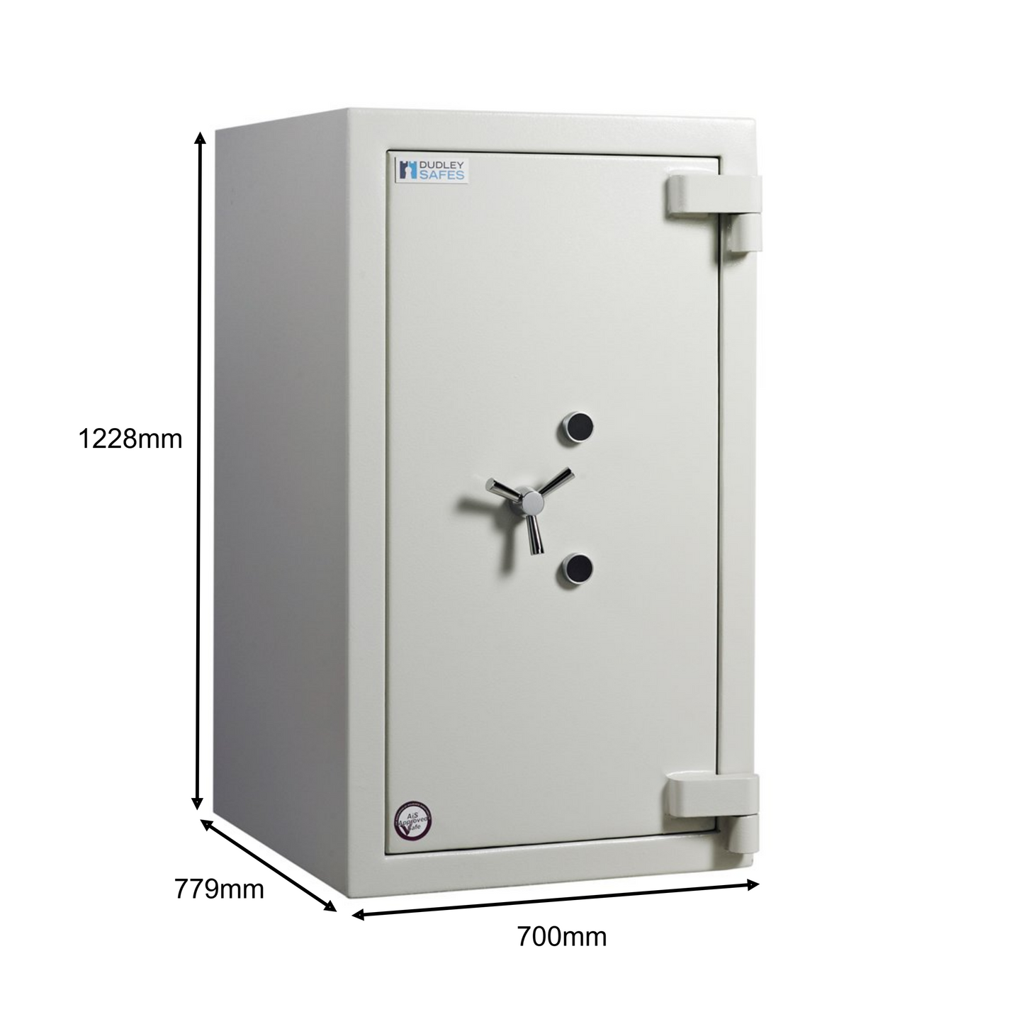 Dudley Europa Grade 4 Size 4 Dual Keylocking Safe