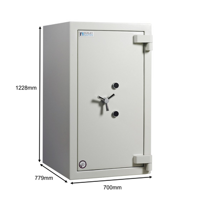 Dudley Europa Grade 4 Size 4 Dual Keylocking Safe