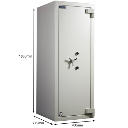 Dudley Europa Grade 4 Size 6 Dual Keylocking Safe