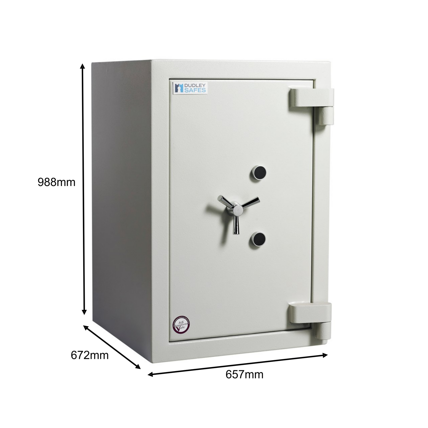 Dudley Europa Grade 5 Size 2 Dual Keylocking Safe
