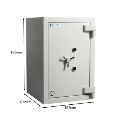 Dudley Europa Grade 5 Size 2 Dual Keylocking Safe