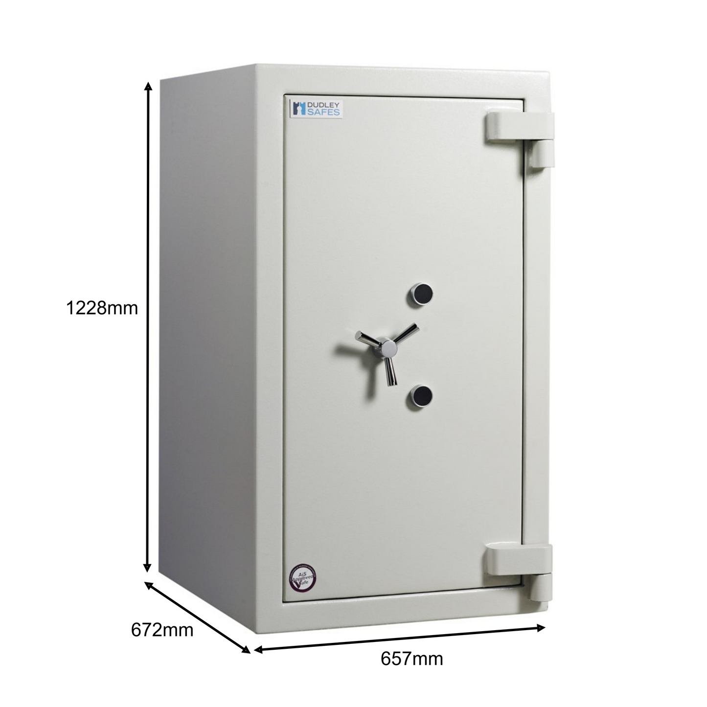 Dudley Europa Grade 5 Size 3 Dual Keylocking Safe