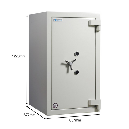 Dudley Europa Grade 5 Size 3 Dual Keylocking Safe