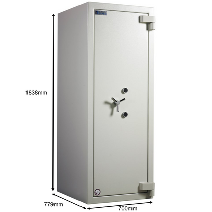 Dudley Europa Grade 5 Size 6 Dual Keylocking Safe