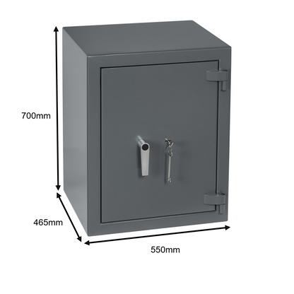 KeySecure Victor Grade 2 Size 3 Keylocking Safe