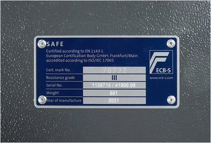 KeySecure Victor Grade 3 Size 3E Digital Safe