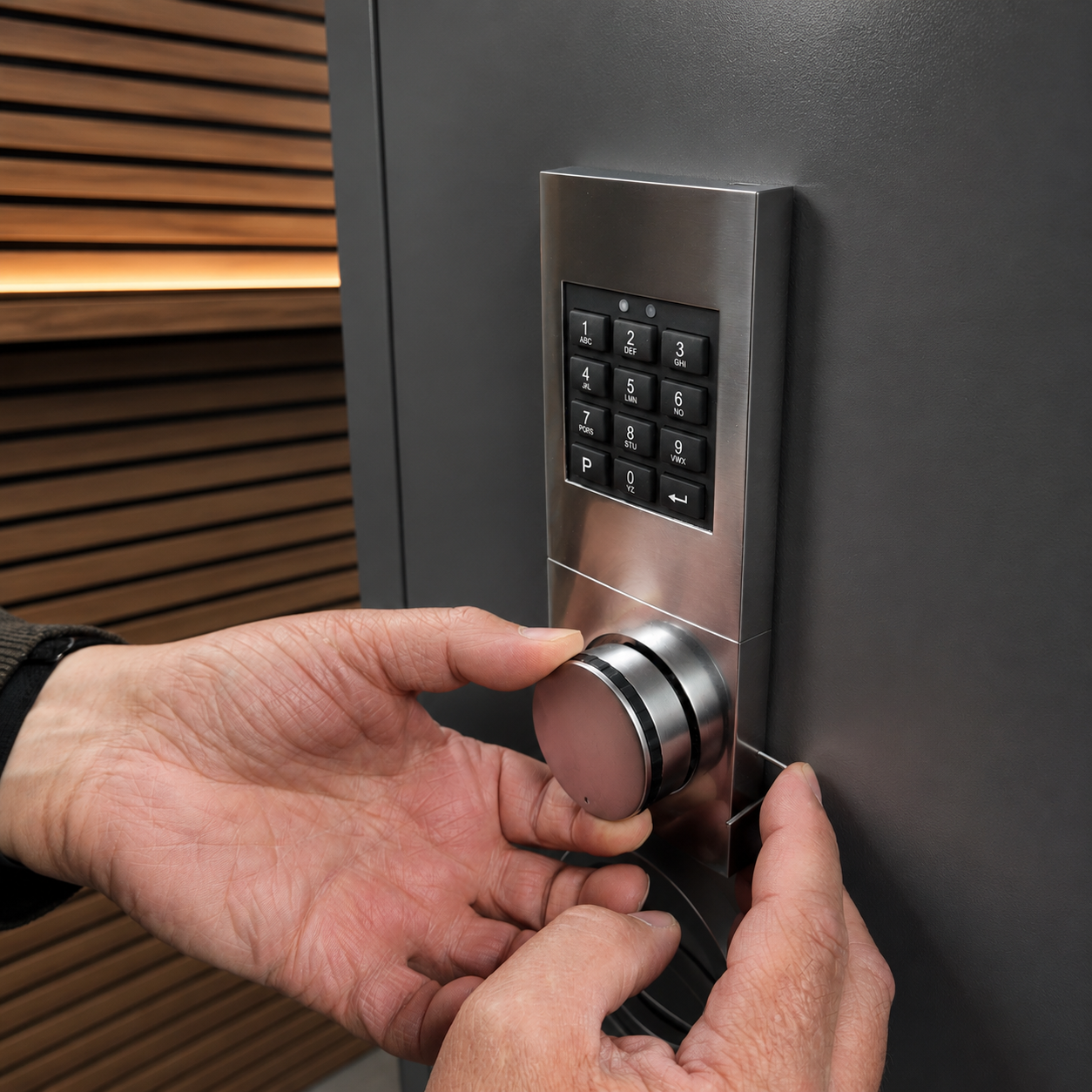 Osmium DELUXE Eurograde 1 (Size 4) (with Key Override) Digital Safe