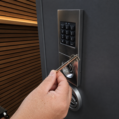 Osmium DELUXE Eurograde 1 (Size 4) (with Key Override) Digital Safe