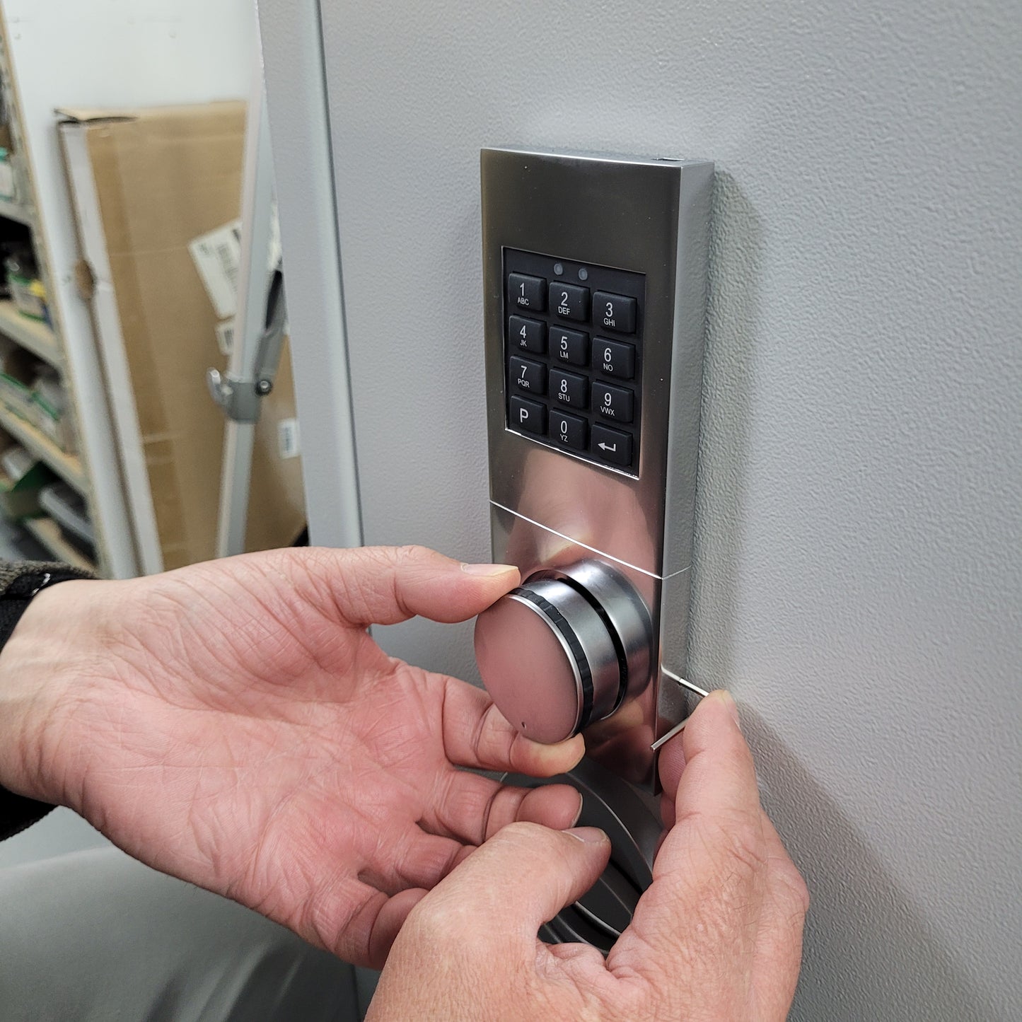Osmium Eurograde 1 (Size 5) with Key Override) Digital Safe