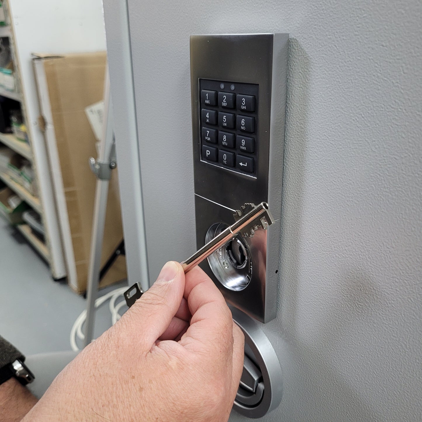 Osmium Eurograde 1 (Size 5) with Key Override) Digital Safe